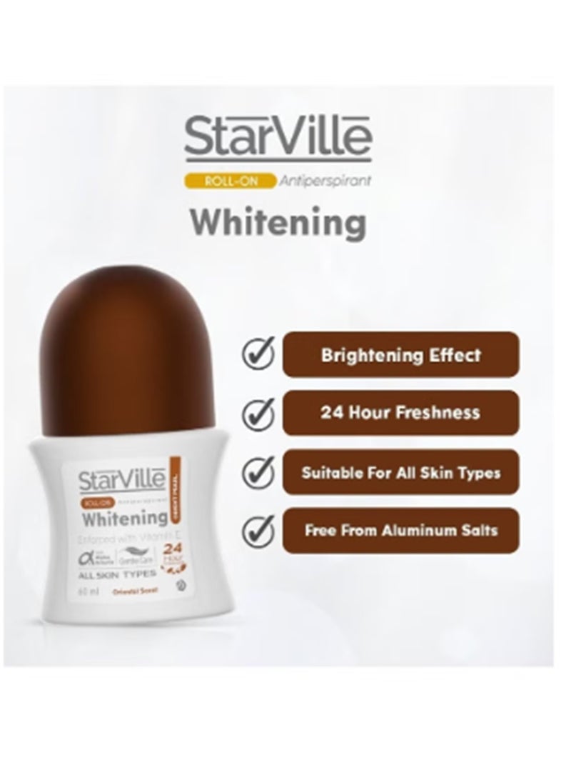 ستارفيل رول اون تفتيح و مزيل العرق بمزيج العطور العربية- 60 مل - Image 2