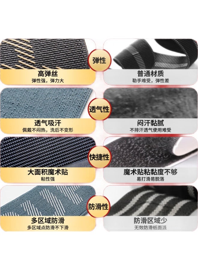 LP Wrist Guard For Men, Fitness Wrist Support, Gym Strength Bench Press Wrist Sleeve, Anti-Sprain Sports Wristband, Basketball Compression Band - Image 2