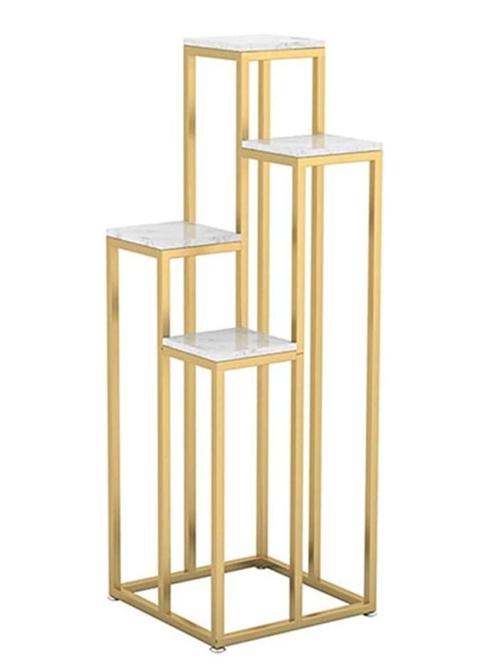 LINGWEI - Metal Plant Stand Flower Shelf 30x30x100cm - Image 1