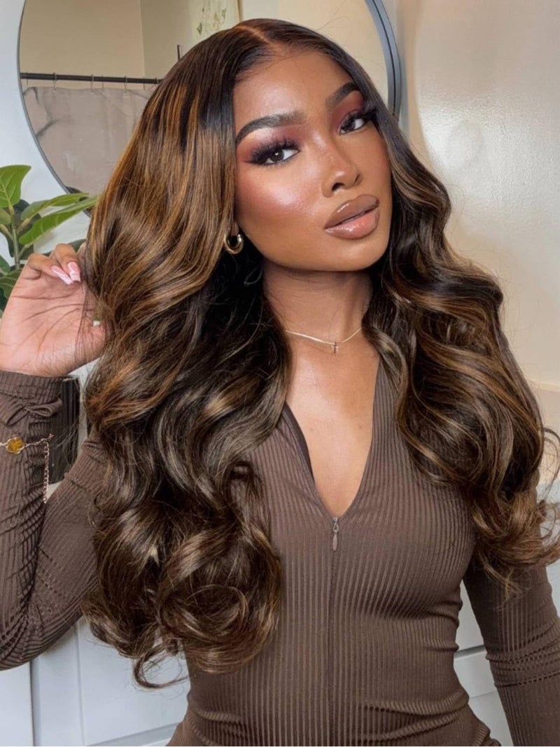 Beauty Forever شعر برازيلي مموج بويفور إومبري هايلايت 3 حزم 14 16 18 بوصة لون إومبري بلوند ريمي بشري مموج خصلات شعر ملحقات لون FB30