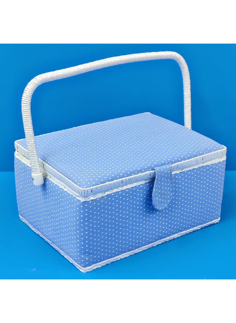 Elegantshop D&d Fabric Covered Sewing Box Pd1 