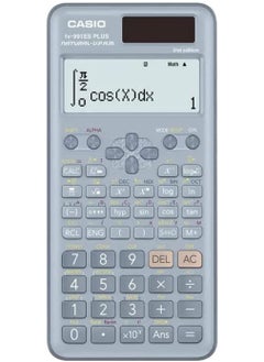 كاسيو الة حاسبة علمية قياسية لون ازرق غير قابلة للبرمجة 10 + 2 خانة 417 وظيفة FX-991ES PLUS 2BU
