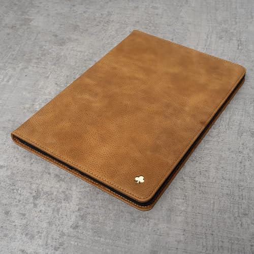 Porter Riley - Leather Case Compatible with iPad Air 11" M4 (2026), M3 (2025) & M2 (2024). Premium Genuine Leather Stand/Cover/Flip Case (Tan) - Image 3