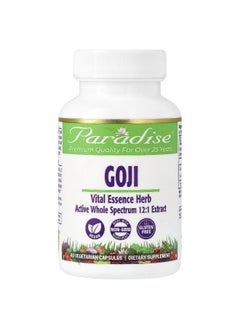 Paradise Herbs Paradise Herbs, Goji, 400 mg, 60 Vegetarian Capsules  - Image 1