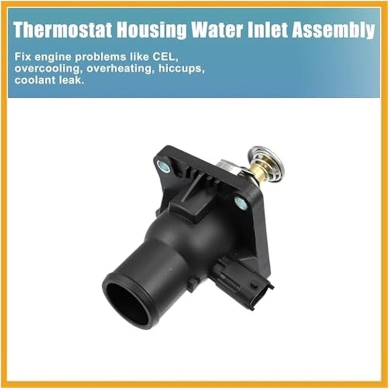 Vuzmode Engine Coolant Thermostat Housing Assembly - Image 5