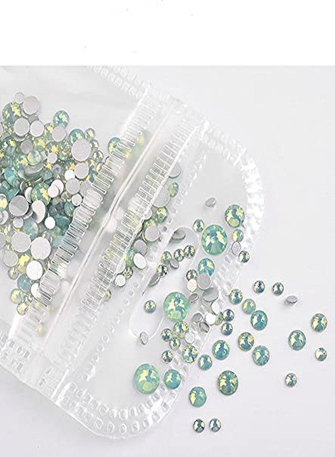 Lokusel 4 Pack Sparkly Crystal Opal Rhinestones for Nails 3D Nail Art Rhinestones Kit Crystal Diamond Rhinestones and Charms Nail Decoration Nail Jewels Crafts DIY - Image 4