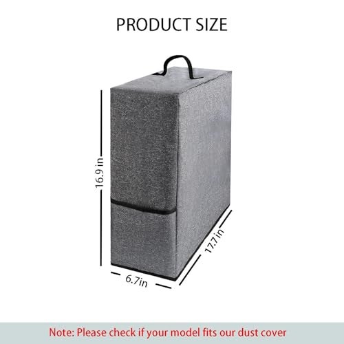 Fovege Machine Cover For Ninja Slushie, Machine Dust Cover, Protective Cover Accessories For Ninja Slushi Drink Maker, Machine Carrying Bag/Case Compatible With Ninja FS301/FS301C - Image 4
