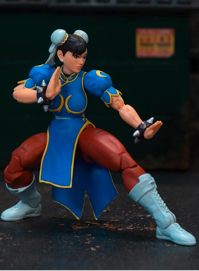 Jada Street Fighter II - Chun-Li Action Figure, 6 Inches - Image 2