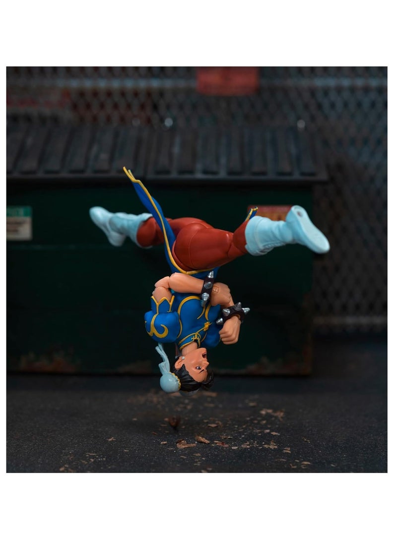 Jada Street Fighter II - Chun-Li Action Figure, 6 Inches - Image 5