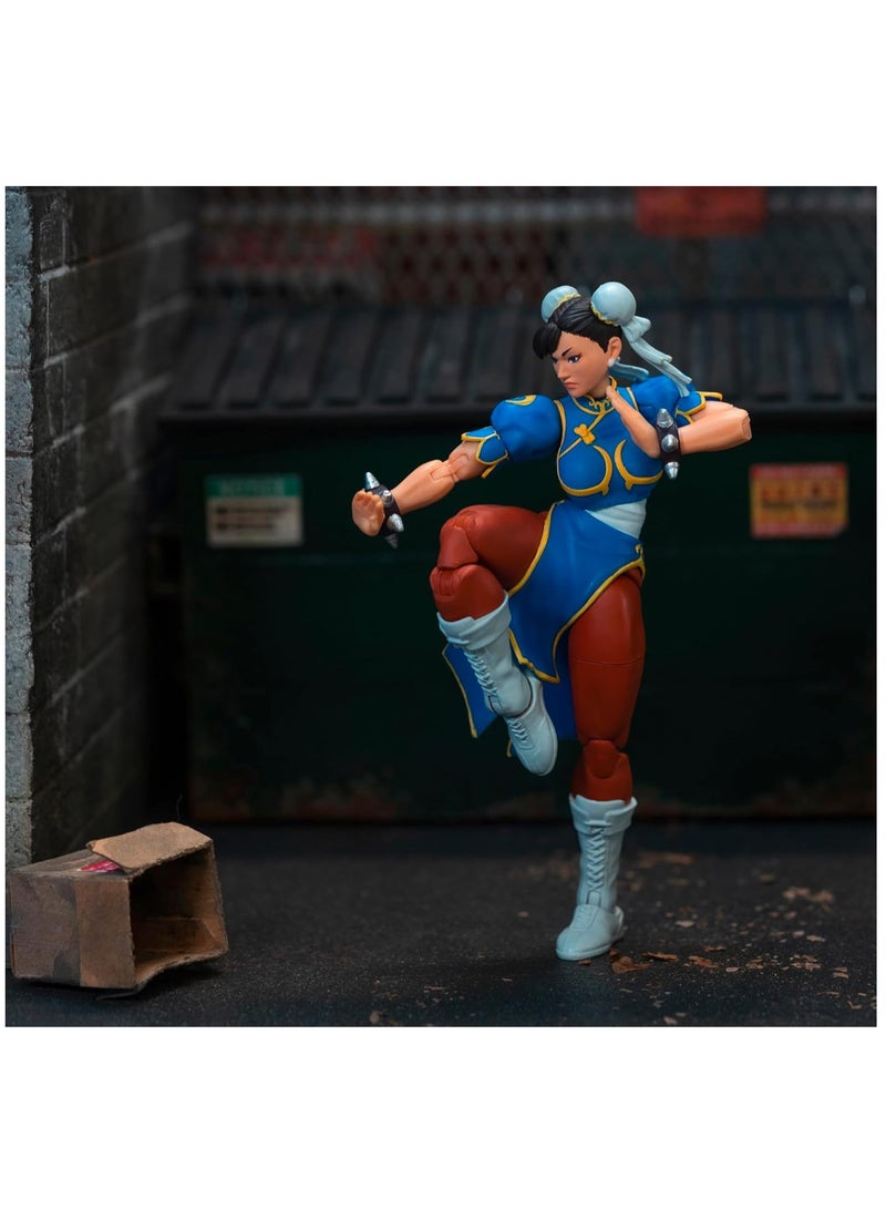Jada Street Fighter II - Chun-Li Action Figure, 6 Inches - Image 3