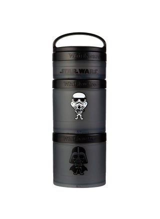 Whiskware Star Wars Stackable Snack Containers for Babies, Kids, and Toddlers, 3 Stackable Snack Cups for School and Travel, Formula and Cupholder Friendly, Stormtrooper and Darth Vader - pzsku/Z0CB544ED140CBF4A00F8Z/45/_/1737031205/f146bb2b-99f4-46b8-bf45-5ff9d24cf79c