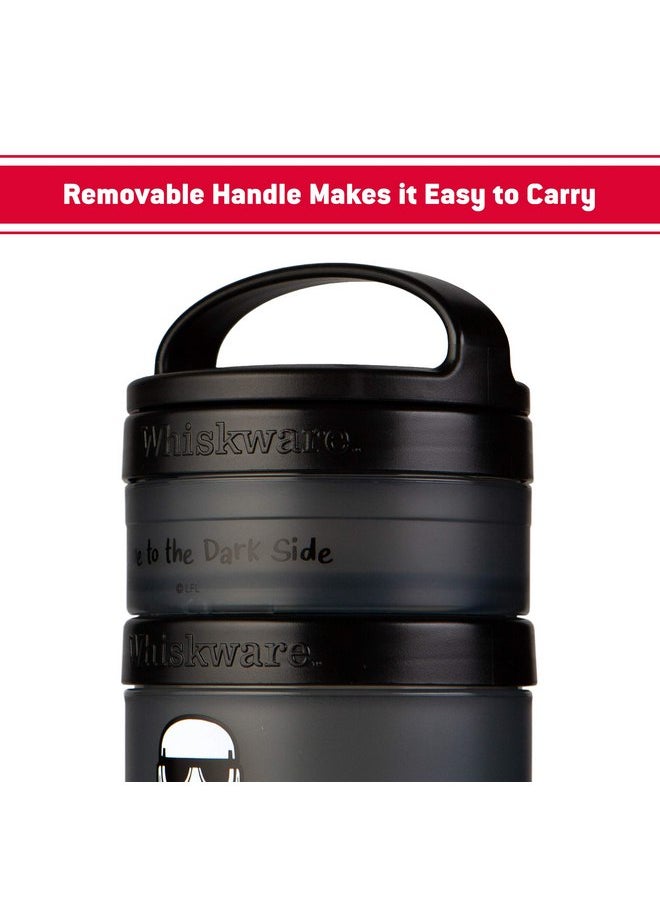 Whiskware - Whiskware Star Wars Stackable Snack Containers for Babies, Kids, and Toddlers, 3 Stackable Snack Cups for School and Travel, Formula and Cupholder Friendly, Stormtrooper and Darth Vader - Image 1