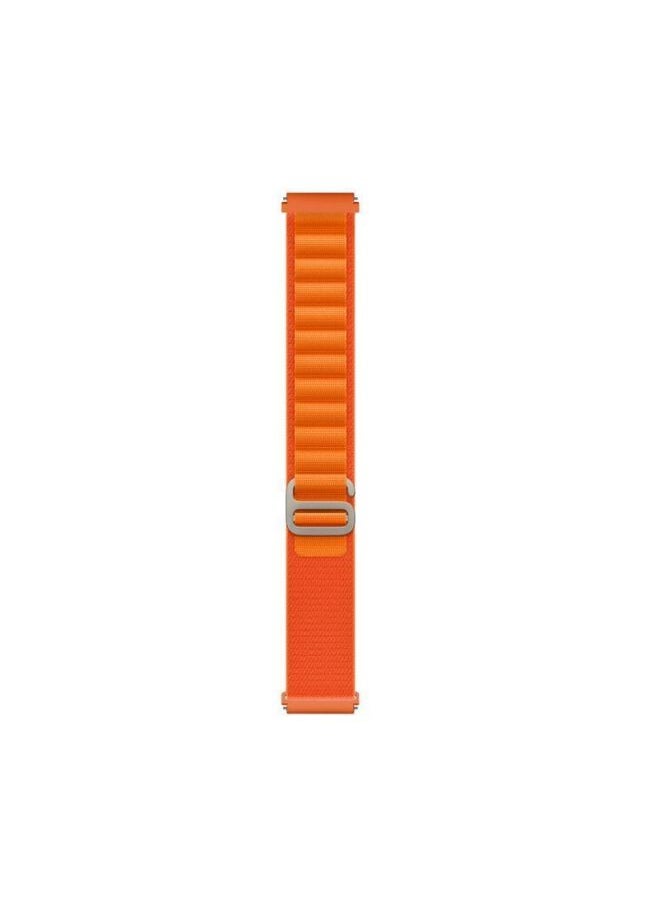 Generic - For Xiaomi Watch S3 S2 S1 Pro Strap S4 Alpine Loop Sport Color2 Watch Band-Color:Alpine Loop Strap-orange-xiaomi S1/s1 Pro (22mm) - Image 1