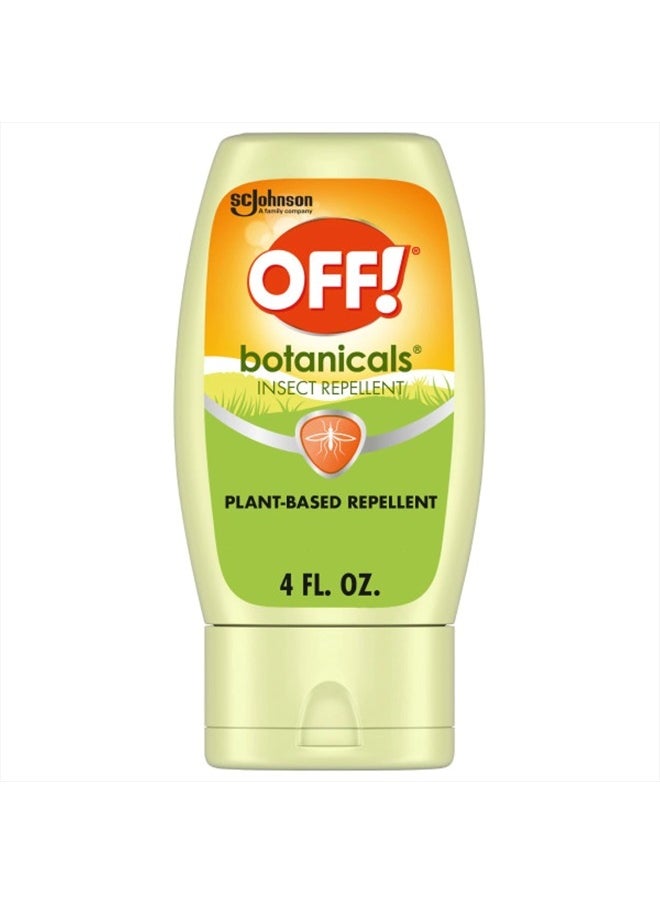 Botanicals Insect Repellent Lotion, Plant-Based Bug and Mosquito Repellent, 4 oz
