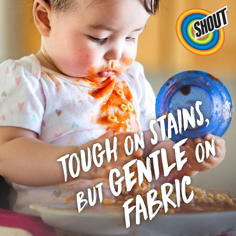 Shout Liquid Stain Remover for Clothes, Removes the Toughest Stains, 500ml