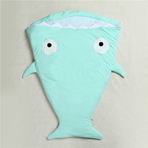 stylishbaby stylishbaby Cute Stylish Shark Style Baby Sleeping Clothing Bag Free Size Blue 