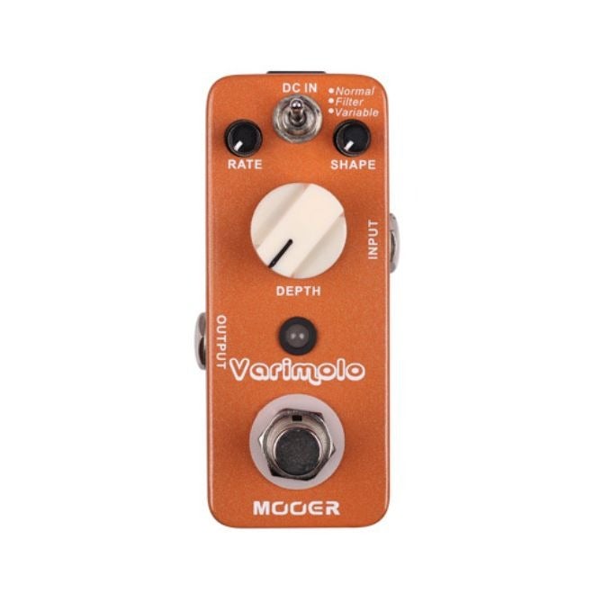 MOOER Varimolo Digital Tremolo Guitar Effect Pedal 3 Modes True  Bypass - Image 2