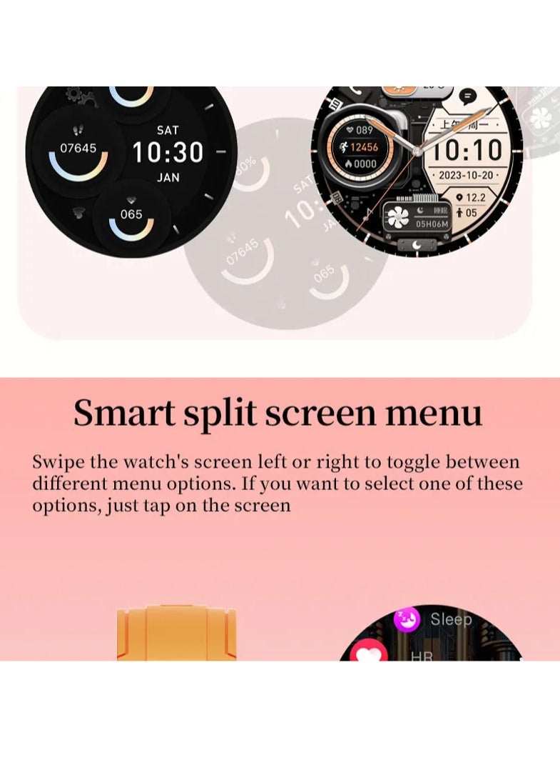 W&O X5 PRO+ Smart Watch - 2 Straps - Black - Image 3