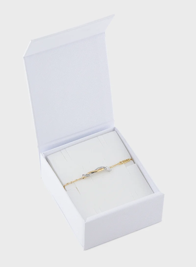 جس Jubb05067Jwygrhs Twist Bracelet