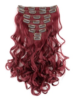 Xxl 14 8 Pieces Set Clip In Extensions Hair Extension Hairpiece Voluminous Wavy Burgundy Ces1121 - pzsku/Z0CB5B4515B3E8AAF8CC8Z/45/_/1720081447/2a1a0cc5-fd3c-4cf4-8214-5da474cef871