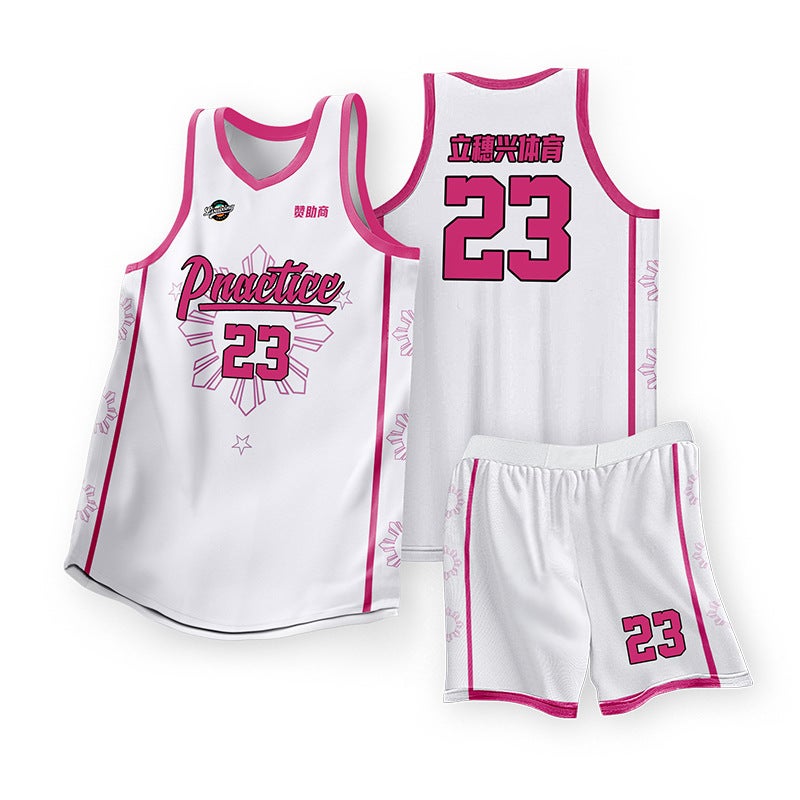 American Basketball Uniform Printed Number Vest Jersey Game Training Uniform College Student Team Uniform Boys Retro Jersey No - Image 5
