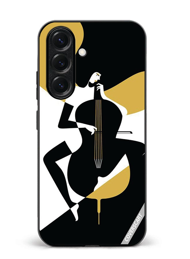 VR CREATIVE Protective Case Cover For Samsung Galaxy A56 Girl With Instrument Design Multicolour