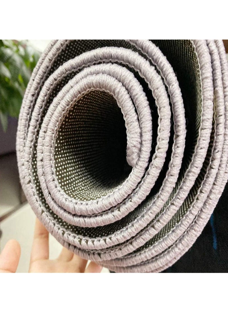 KYD - Velvet Area Rug Minimalist Thickened Washable Large Carpet Soft Cartoon Style Anti-slip Big Rugs for Living Room Bedroom 160*230cm - Image 1