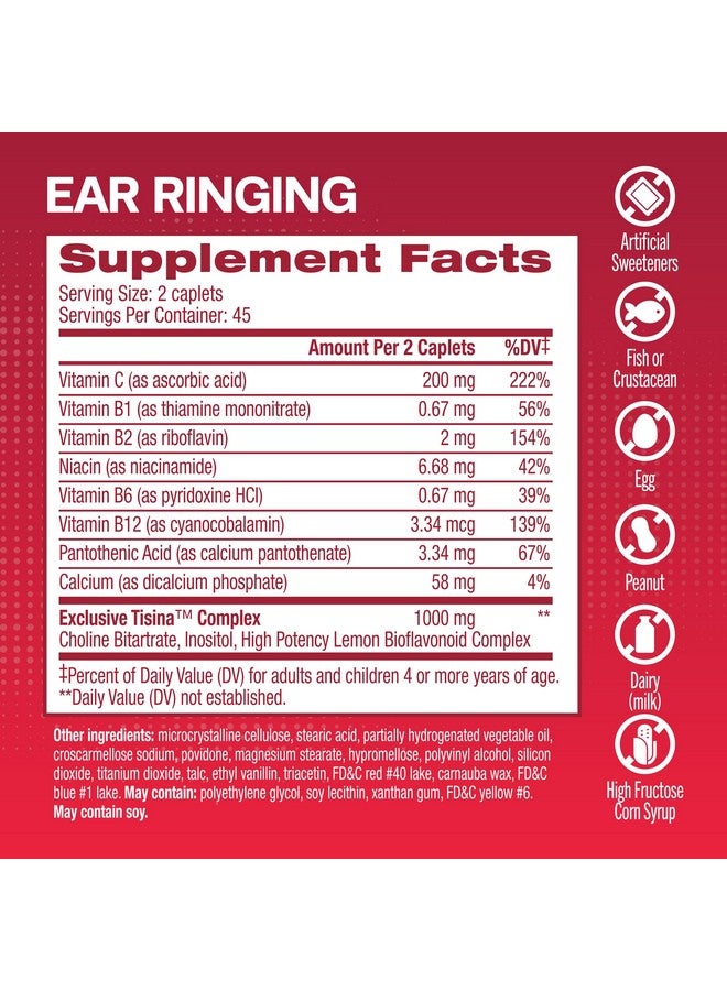 Lipo-Flavonoid Lipo Flavonoid Day & Night Combo Kit, Tinnitus Relief for Ringing Ears, Lipo Flavonoid Plus & Lipo Flavonoid Night with Melatonin & Vitamin C, 90 Caplets  - Image 3