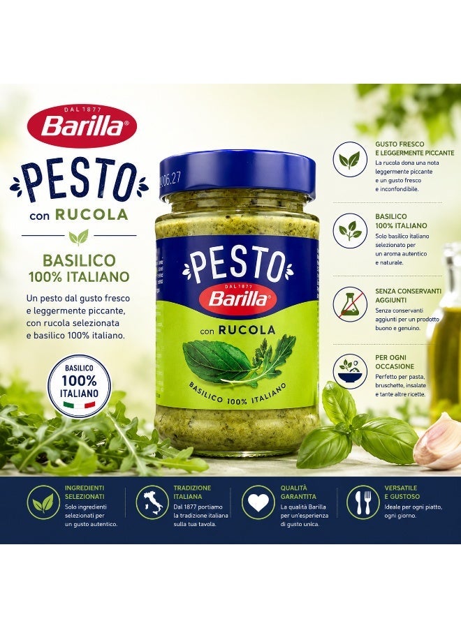 Barilla Pesto Basilico e Rucola 190g - Image 5