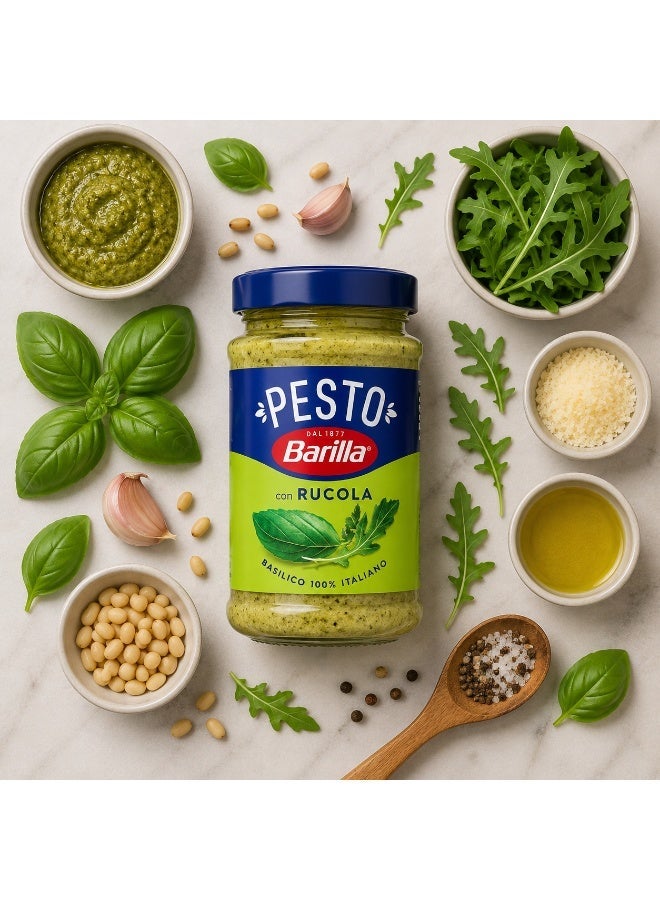 Barilla Pesto Basilico e Rucola 190g - Image 4