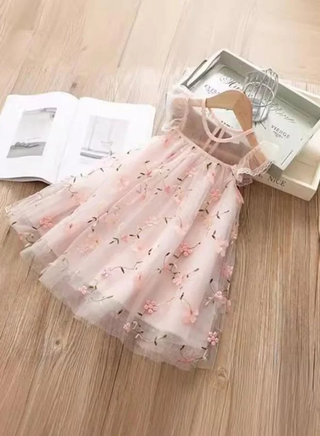 YUNIQEE Floral Tulle Party Dress