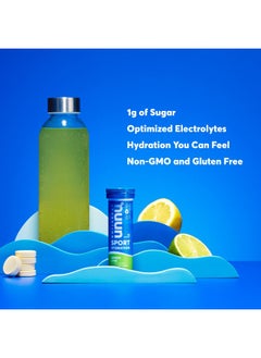 Nuun Sport Electrolyte Tablets For Proactive Hydration Lemon Lime 4 Pack (40 Servings)  - Image 2