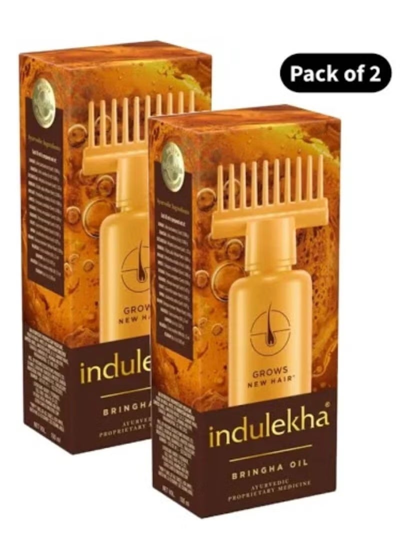 إندوليكا زيت إندوليكا برينغا للشعر 100 مل (عبوة من قطعتين) - Image 1