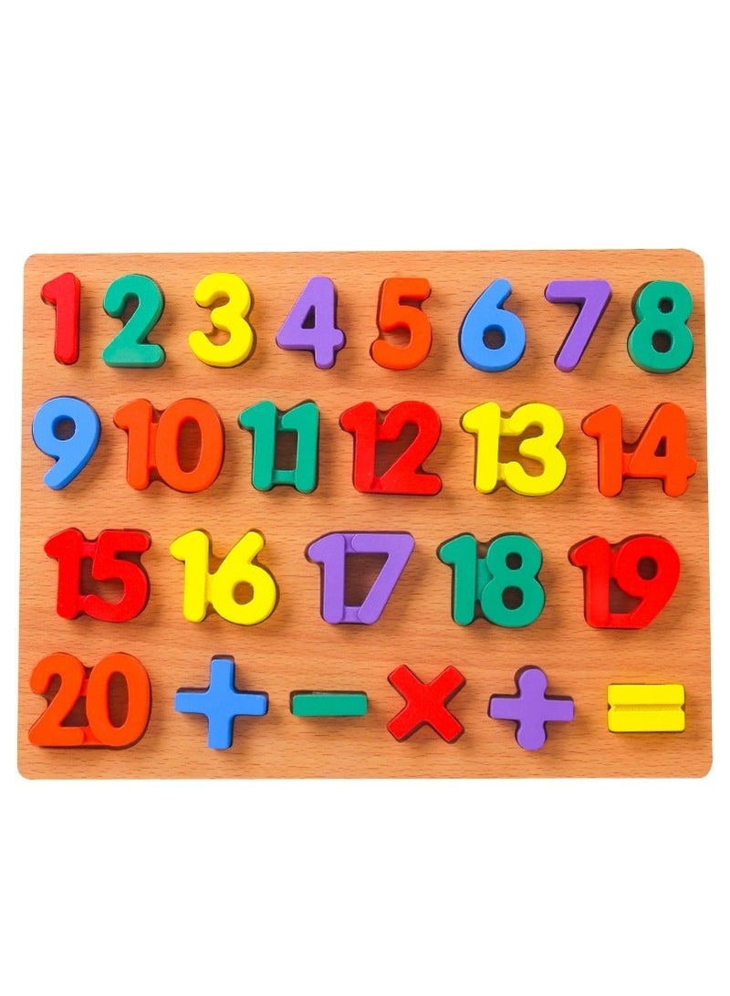 Factory Price Sutton Wooden Digital Montessori (1-20) - Image 1