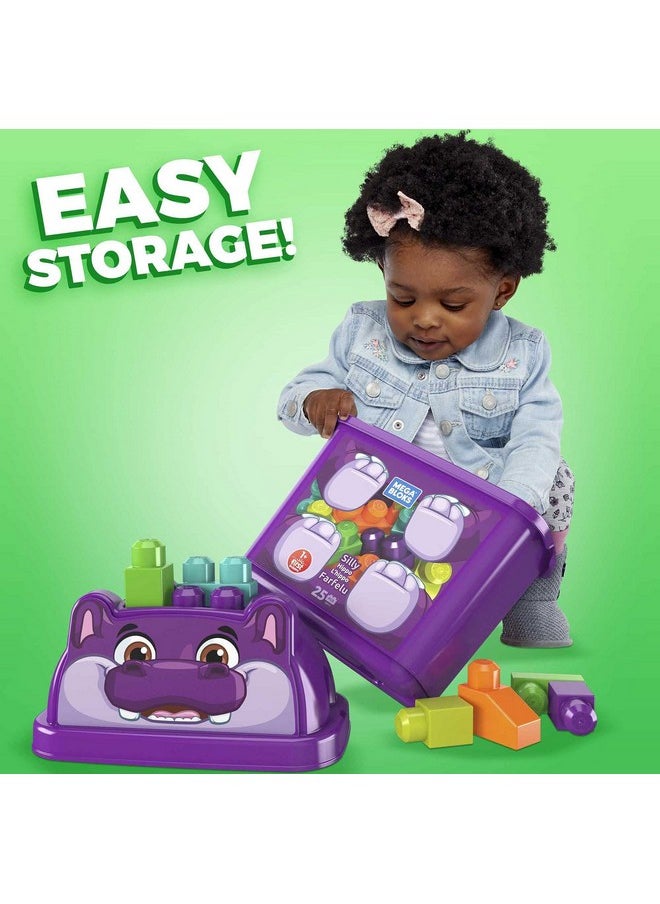 Mega Brands Mega Bloks First Builders Silly Hippo Grv21, Building Toys for Toddlers (25 Pieces)  - Image 3