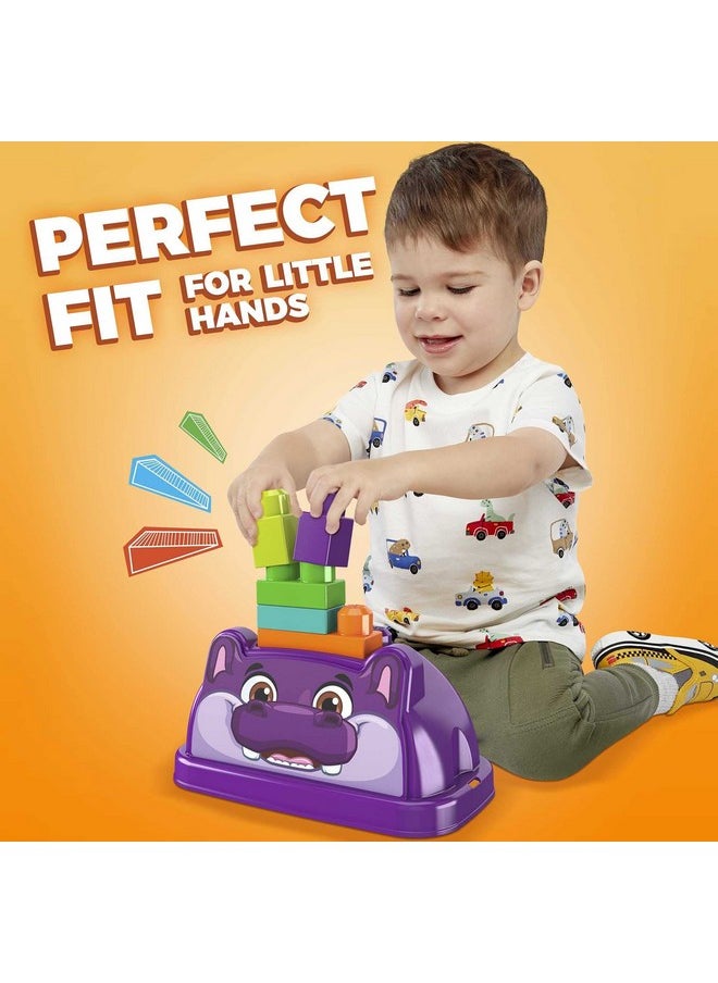 Mega Brands Mega Bloks First Builders Silly Hippo Grv21, Building Toys for Toddlers (25 Pieces)  - Image 2