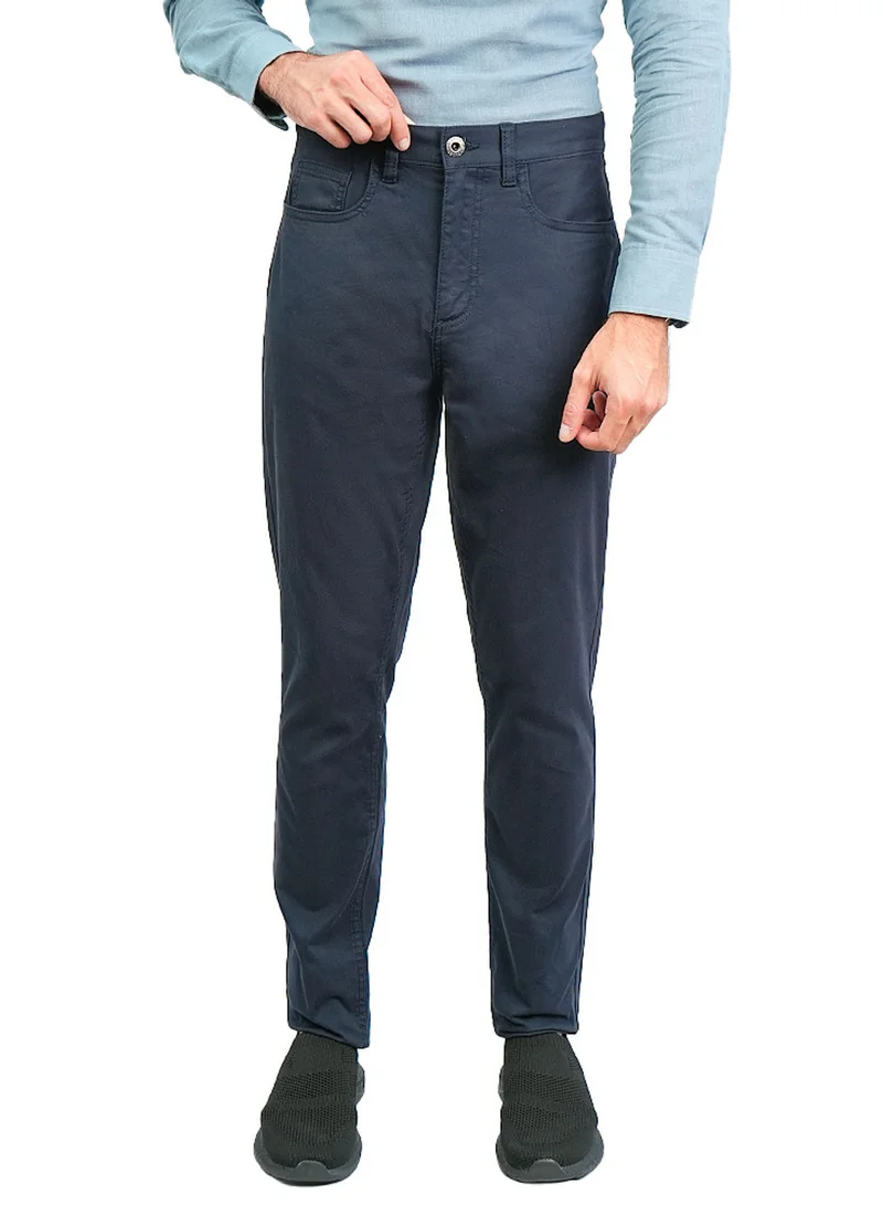 Men’s Cotton Regular Taper Stretch Twill Khakis