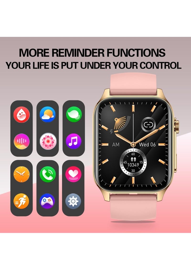 DMG 1.91 Inch Smart Watch for Men Women (Receive and Call) Over 100 Sports Modes Fitness Tracker with Heart Rate/SpO2/Blood Pressure/Sleep Monitoring - Image 3