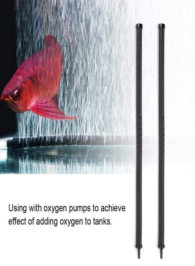 Zerodis 2PCs Fish Air Stone, Aquarium Bubble Diffuser Stone Oxygen Aeration Air Pump Diffuser Accessories Bar Tube 21.3 Inches(Full Length) - Image 5