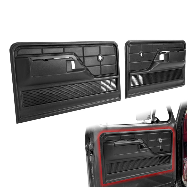 JMTAAT Front Inner Door Panels Set Compatible with 19731979 Ford F100 F150 F250 F350 Bronco Door Trim Panel 2PCS - Image 3