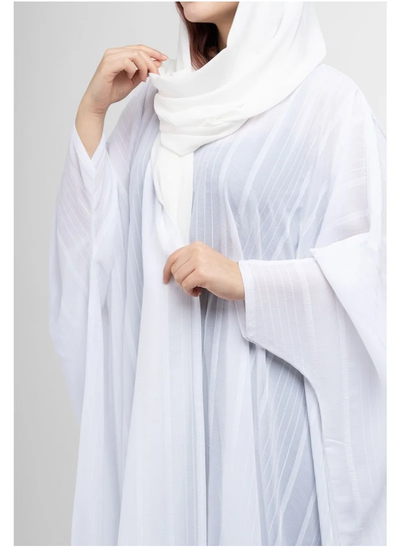 IKKXA Abaya AIK6032 White