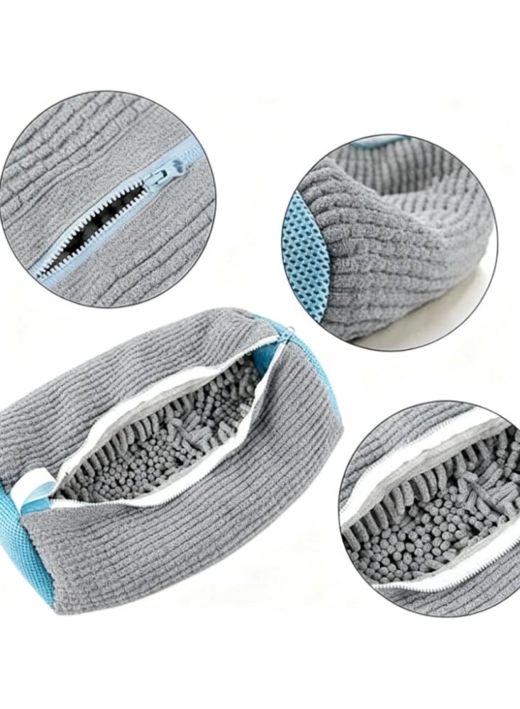 Premium Shoe Washing and Drying Bags (2 Pack) - Heavy Duty Mesh Laundry Bags for Sneakers and Trainers - Universal Fit, Shape Protection, Reusable. - Image 4
