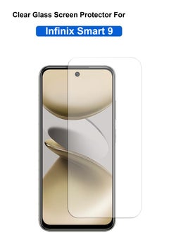 Generic Infinix Smart 9 Tempered Glass Screen Protector – High Transparency, Delicate Touch, Anti-Explosion, Smooth Arc Edges, Easy Installation-Clear  - Image 1