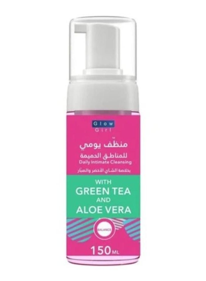 Glow Girl Glow Girl Daily Intimate Cleansing With Green Tea And Aloe Vera 150 ml