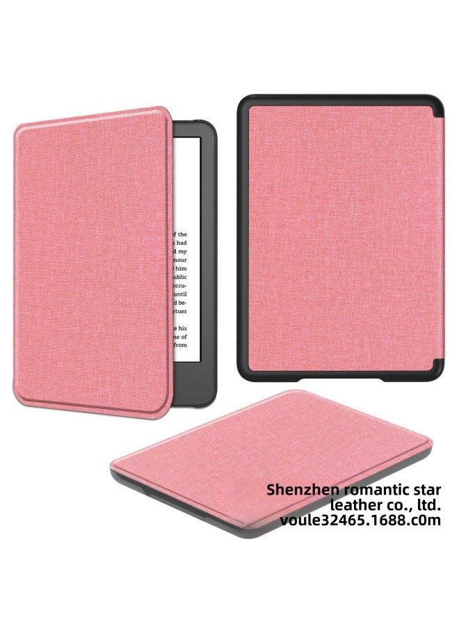 For 2024 Kindle Paperwhite12 Protective Case Kpw7 E-book Drop-proof Case-Color:Custer Pattern Grass Green-Applicable Models:kindle Paperwhite1/2/3/958/899