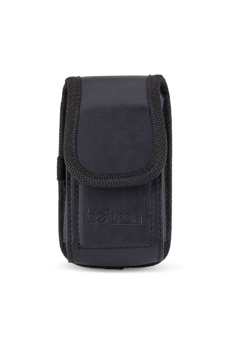 BELTRON حافظة هاتف قابلة للطي عالمية، حافظة جلدية عمودية من BELTRON لهاتف TCL Flip Pro، Flip 3، Alcatel Go Flip 4، Go Flip V، Cingular Flip 2، Nokia 2720V والمزيد (حلقة حزام، مشبك حزام معدني وإغلاق مزدوج مغناطيسي) - Image 5