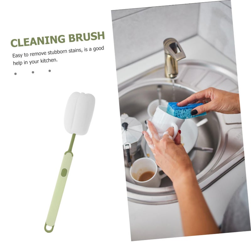 3Pcs Long Handle Water Bottle Brush Set For Narrow Neck Cleaning Stain Removal Random Color - Image 5