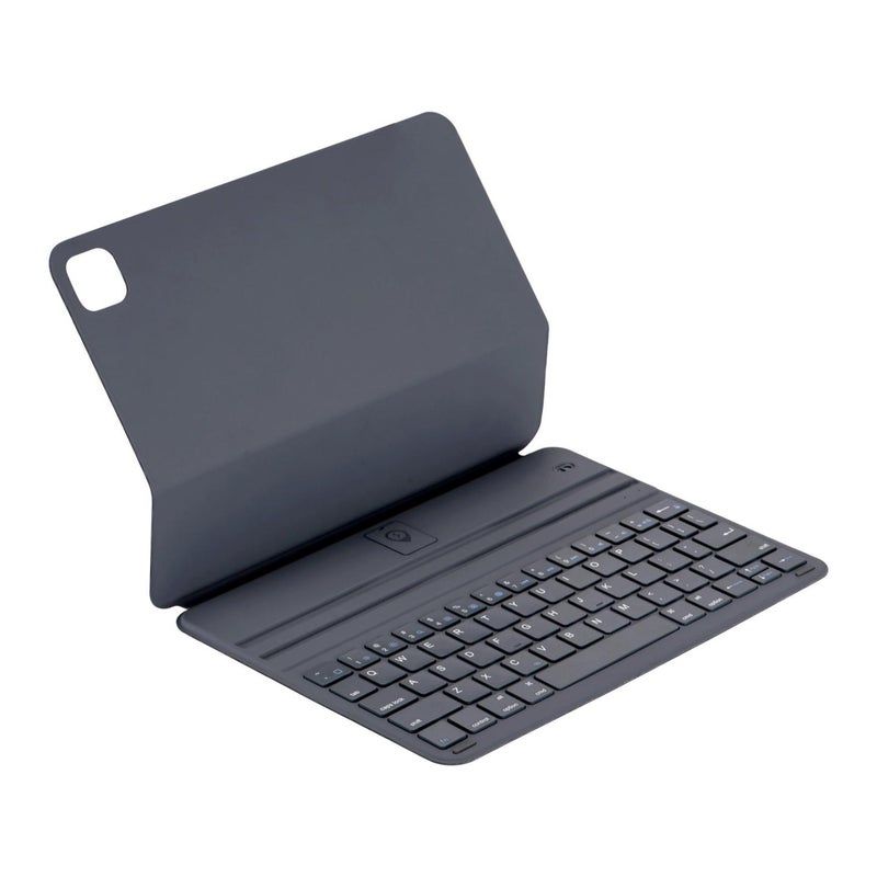 Magnetic Keyboard: Gray Ultra-Slim Scissor Foot - 365-Day Standby Bluetooth Keyboard for Tablet Users With Ergonomic Angle Adjustment & Seamless Bluetooth 5.0 Connection - Image 1