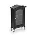 Cutemini Dollhouse Furniture Display Shelf 112 Scale Miniature Bookshelf Cabinet Decoration Classic Wooden Mini Storage for Mini Artificial House Accessories Black - Image 2