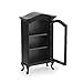 Cutemini Dollhouse Furniture Display Shelf 112 Scale Miniature Bookshelf Cabinet Decoration Classic Wooden Mini Storage for Mini Artificial House Accessories Black - Image 4